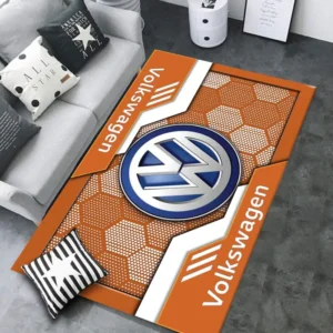 Volkswagen Rug, All Over Print Rug CAR301032931 - Orange