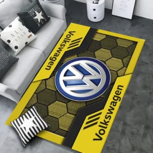 Volkswagen Rug, All Over Print Rug CAR301032931 - Yellow