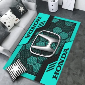 Honda Rug, All Over Print Rug CAR301032932 - Cyan