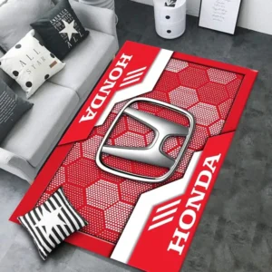 Honda Rug, All Over Print Rug CAR301032932 - Red