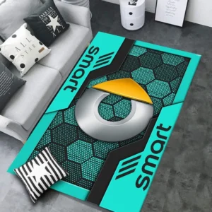 Smart Rug, All Over Print Rug CAR301032933 - Cyan