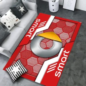 Smart Rug, All Over Print Rug CAR301032933 - Red