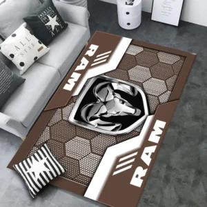 Ram truck Rug, All Over Print Rug CAR301032934 - Brown