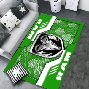 Ram truck Rug, All Over Print Rug CAR301032934 - Green