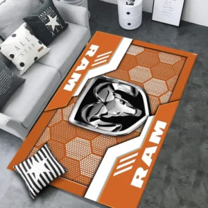 Ram truck Rug, All Over Print Rug CAR301032934 - Orange