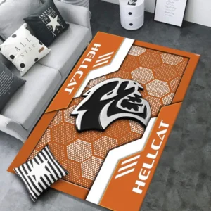 Hellcat Rug, All Over Print Rug CAR301032938 - Orange