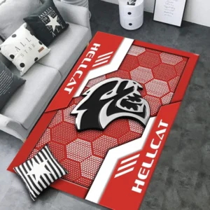 Hellcat Rug, All Over Print Rug CAR301032938 - Red