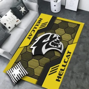 Hellcat Rug, All Over Print Rug CAR301032938 - Yellow