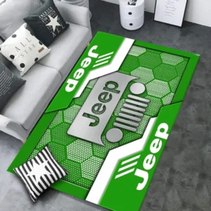 Jeep Rug, All Over Print Rug CAR301032940 - Green