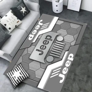 Jeep Rug, All Over Print Rug CAR301032940 - Gray