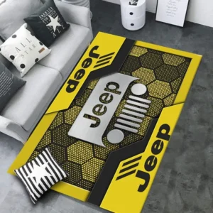 Jeep Rug, All Over Print Rug CAR301032940 - Yellow