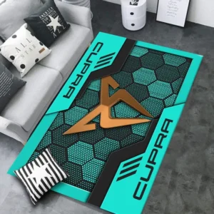 Cupra Rug, All Over Print Rug CAR301032942 - Cyan