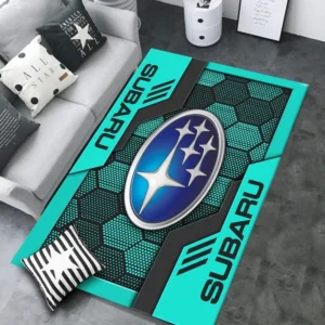 Subaru Rug, All Over Print Rug CAR301032943 - Cyan