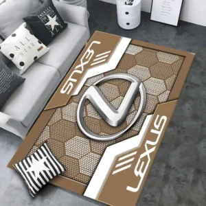 Lexus Rug, All Over Print Rug CAR301032944 - Brown