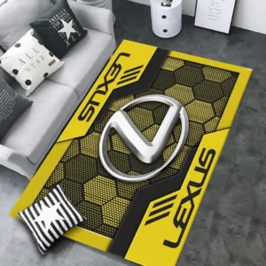 Lexus Rug, All Over Print Rug CAR301032944 - Yellow