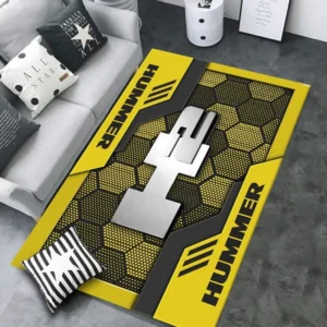 H2 Hummer Rug, All Over Print Rug CAR301032946 - Yellow