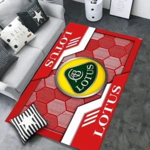 Lotus Rug, All Over Print Rug CAR301032947 - Red