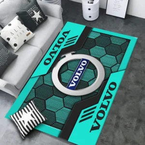 Volvo Rug, All Over Print Rug CAR301032948 - Cyan