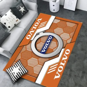 Volvo Rug, All Over Print Rug CAR301032948 - Orange