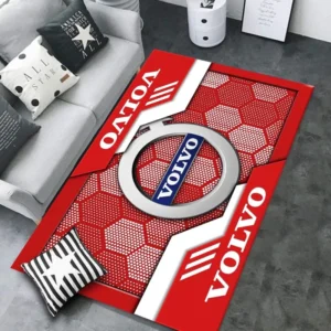 Volvo Rug, All Over Print Rug CAR301032948 - Red