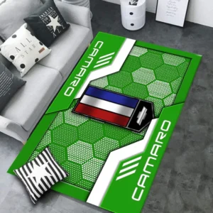 Chevrolet Camaro Rug, All Over Print Rug CAR301032949 - Green