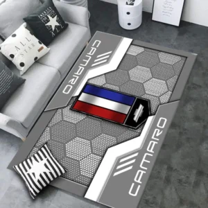 Chevrolet Camaro Rug, All Over Print Rug CAR301032949 - Gray