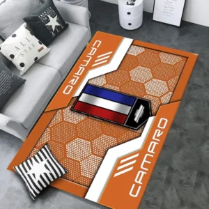 Chevrolet Camaro Rug, All Over Print Rug CAR301032949 - Orange