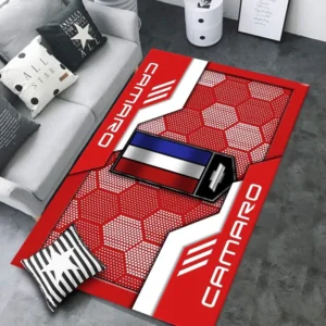 Chevrolet Camaro Rug, All Over Print Rug CAR301032949 - Red