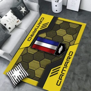 Chevrolet Camaro Rug, All Over Print Rug CAR301032949 - Yellow