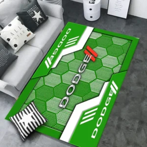 Dodge Rug, All Over Print Rug CAR301032950 - Green