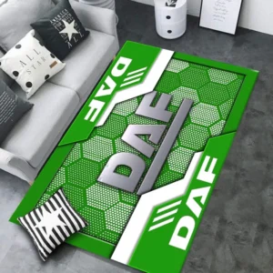 DAF Rug, All Over Print Rug CAR301032951 - Green
