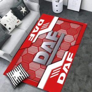 DAF Rug, All Over Print Rug CAR301032951 - Red