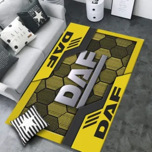 DAF Rug, All Over Print Rug CAR301032951 - Yellow