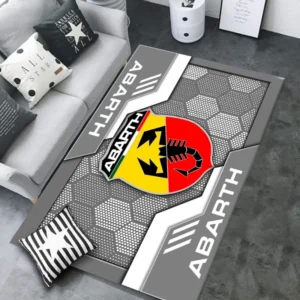 Abarth Rug, All Over Print Rug CAR301032952 - Gray