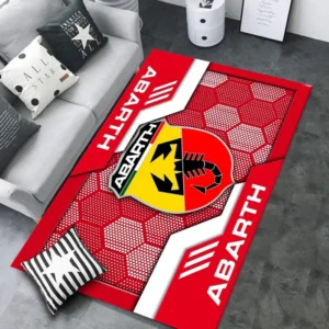 Abarth Rug, All Over Print Rug CAR301032952 - Red