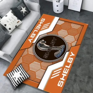 Shelby Rug, All Over Print Rug CAR301032954 - Orange