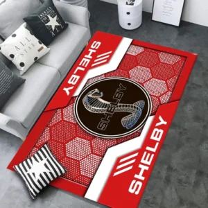 Shelby Rug, All Over Print Rug CAR301032954 - Red