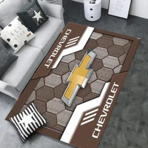 Chevrolet Rug, All Over Print Rug Chevrolet CAR30203242513 - Brown