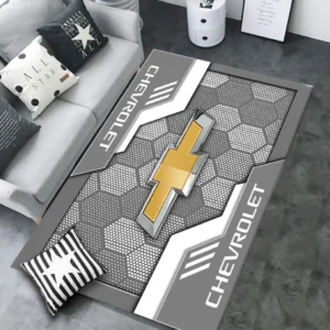 Chevrolet Rug, All Over Print Rug Chevrolet CAR30203242513 - Grey