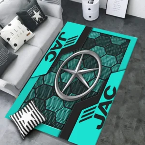 JAC Rug, All Over Print Rug JAC CAR30203242523 - Cyan