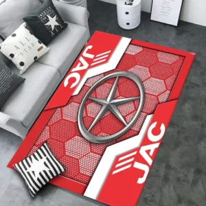 JAC Rug, All Over Print Rug JAC CAR30203242523 - Red