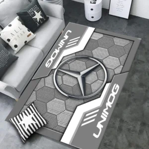 Unimog MB Rug, All Over Print Rug Unimog MB CAR30203242526 - Grey