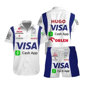 Visa Cash App RB Hawaiian Set For Men, All Over Print Hawaiian Set Visa Cash App RB CAR40404082507