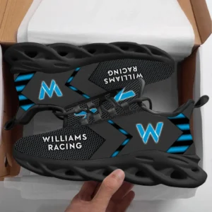 Williams Racing Max Soul Shoes, All Over Print Max Soul Shoes Williams Racing CAR40604112505 - Black