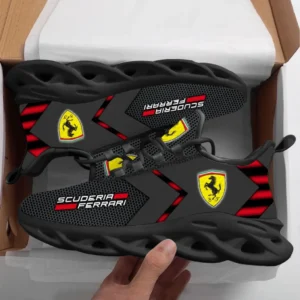 Scuderia Ferrari Max Soul Shoes, All Over Print Max Soul Shoes Scuderia Ferrari CAR40604112507 - Black