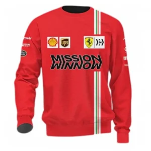 Scuderia Ferrari Sweatshirt, All Over Print Sweatshirt Scuderia Ferrari CAR40704092501