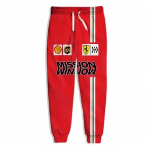 Scuderia Ferrari Sweatpants, All Over Print Sweatpants Scuderia Ferrari CAR40704092501