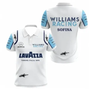 Williams Racing Polo Shirt, All Over Print Polo Shirt Williams Racing CAR40704092502