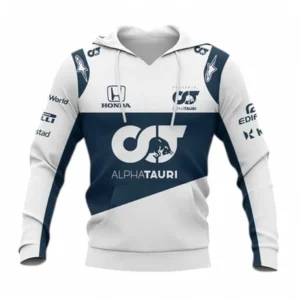 Scuderia AlphaTauri Hoodie, All Over Print Hoodie Scuderia AlphaTauri CAR40704092504