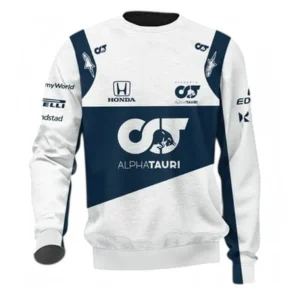 Scuderia AlphaTauri Sweatshirt, All Over Print Sweatshirt Scuderia AlphaTauri CAR40704092504